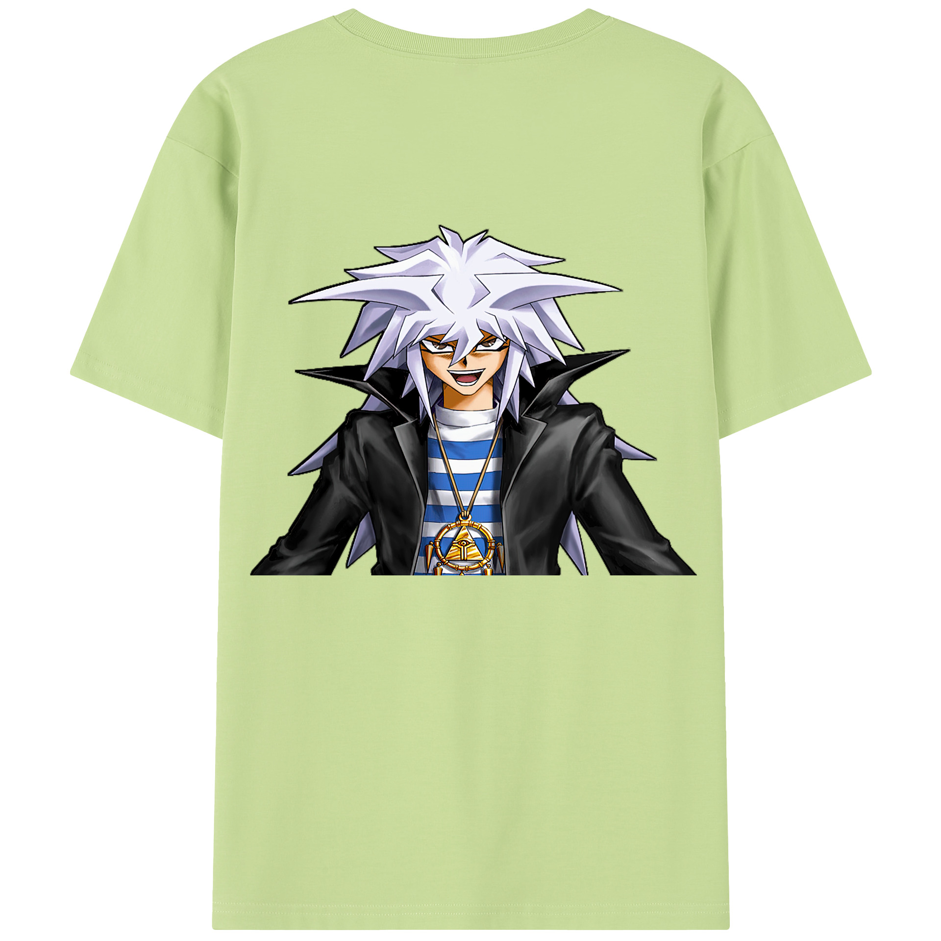 （画像用） 遊☆戯☆王 Yu-Gi-Oh! 綿100％半袖Tシャツ（背面プリント）